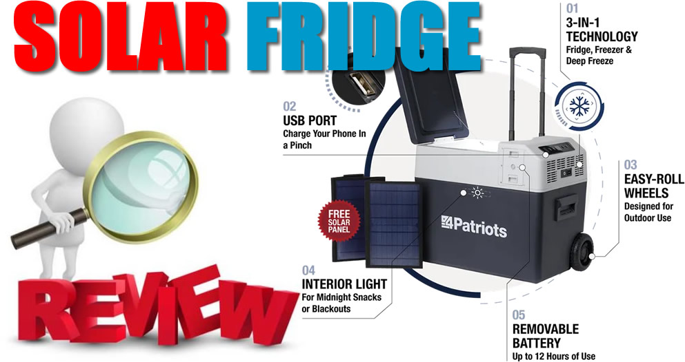 Tactical Gear Review: 4Patriots Solar Go Fridge/Cooler