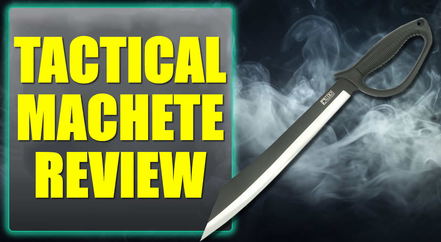 MCG Tactical Machete/Blackbeard Navy Cutlass Review: Unleashing Pirate-Chopping Power