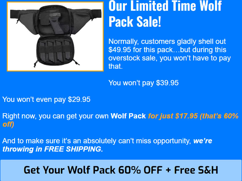 MCG Tactical Wolf Pack Review: The Ultimate CCW Lumbar Pack for Active Lifestyles