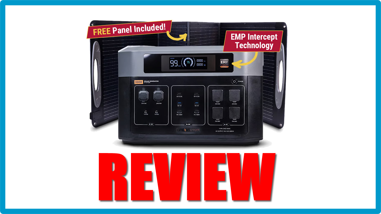 Grid Doctor 3300 + EMP Intercept Review: The EMP-Hardened Solar Generator System You Need